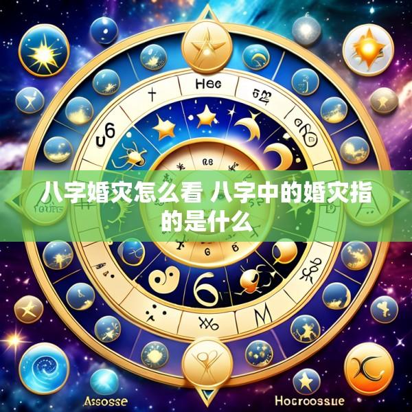八字婚灾怎么看 八字中的婚灾指的是什么