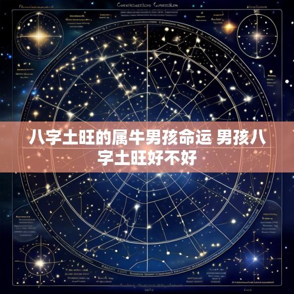八字土旺的属牛男孩命运 男孩八字土旺好不好