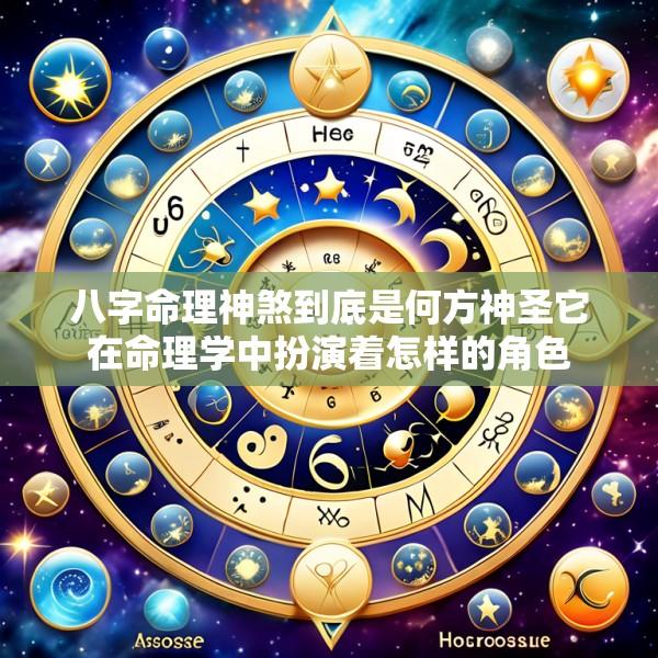 八字命理神煞到底是何方神圣它在命理学中扮演着怎样的角色