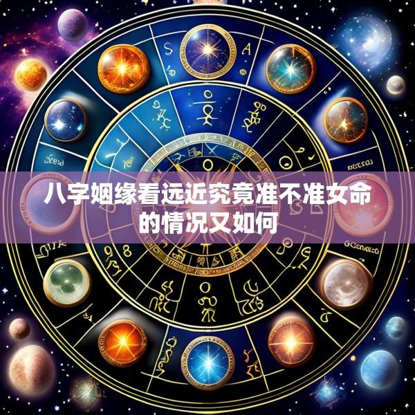 八字姻缘看远近究竟准不准女命的情况又如何