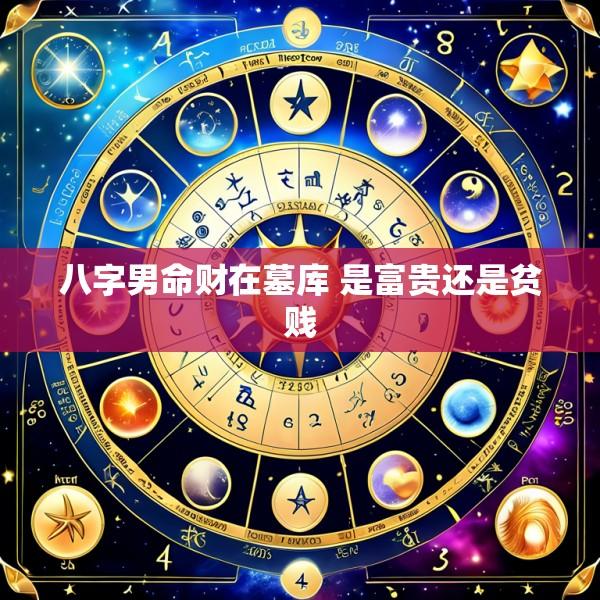 八字男命财在墓库 是富贵还是贫贱
