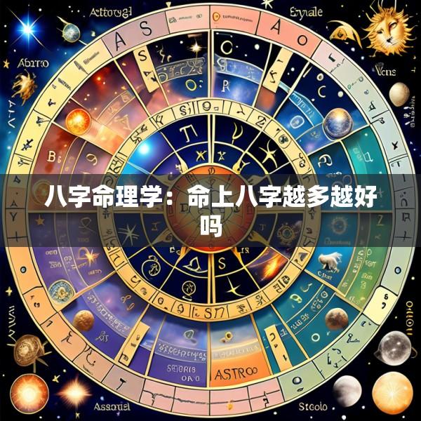 八字命理学：命上八字越多越好吗