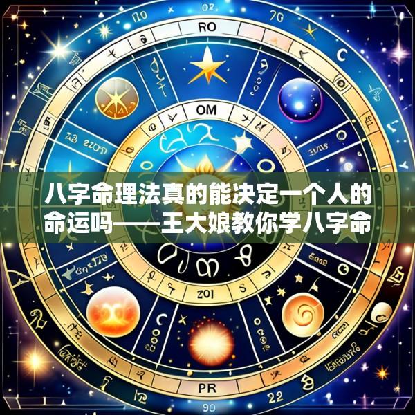 八字命理法真的能决定一个人的命运吗——王大娘教你学八字命理法的疑惑