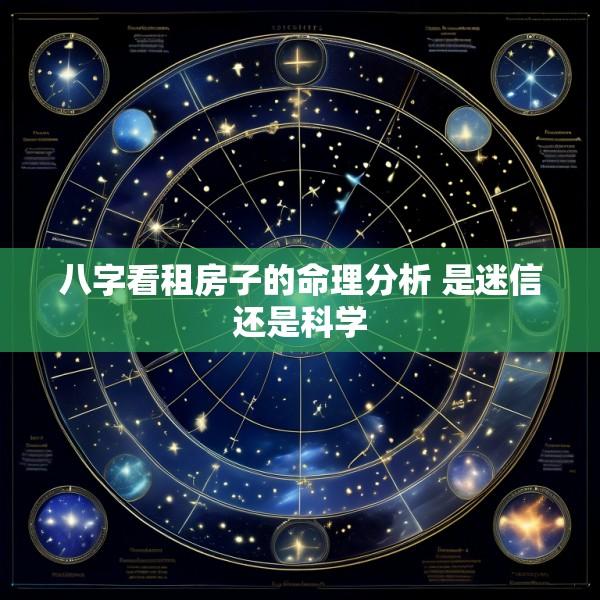 八字看租房子的命理分析 是迷信还是科学