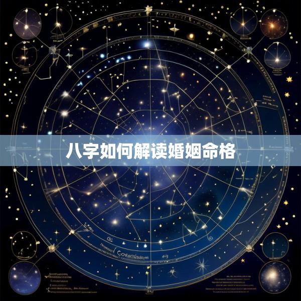 八字如何解读婚姻命格