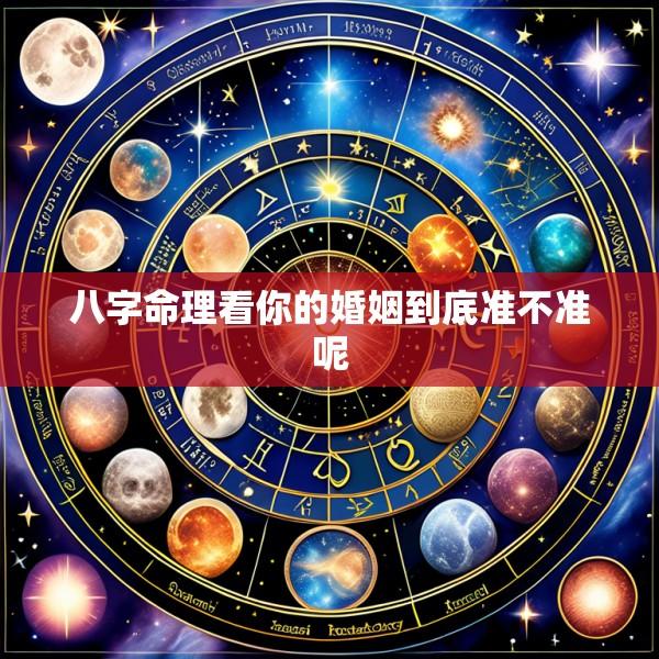 八字命理看你的婚姻到底准不准呢