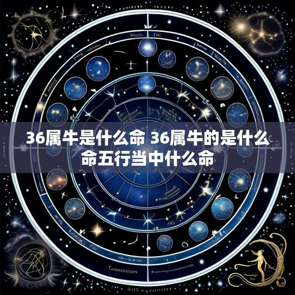 36属牛是什么命 36属牛的是什么命五行当中什么命