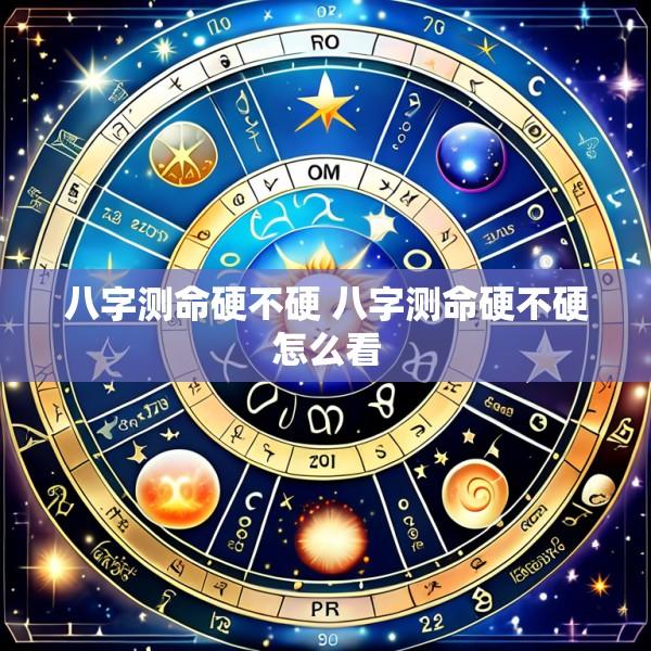 八字测命硬不硬 八字测命硬不硬怎么看