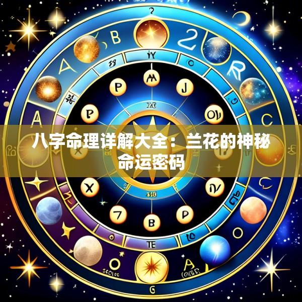 八字命理详解大全：兰花的神秘命运密码