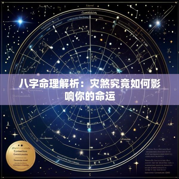 八字命理解析：灾煞究竟如何影响你的命运