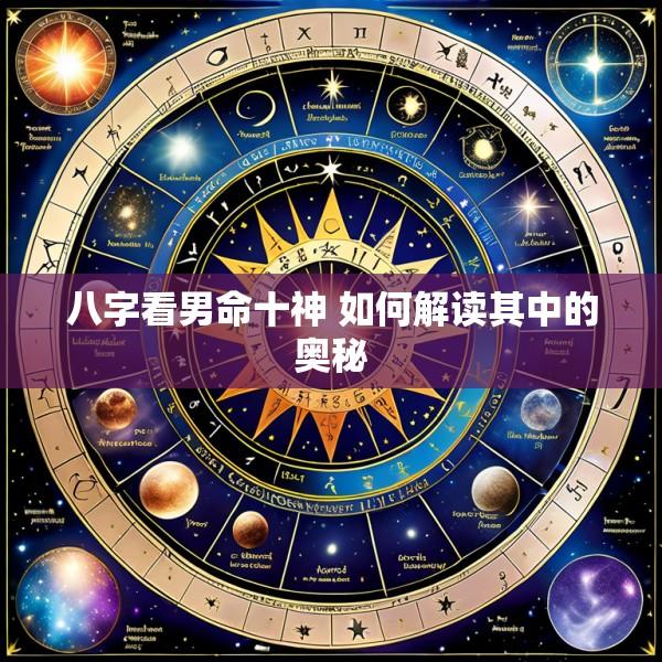 八字看男命十神 如何解读其中的奥秘