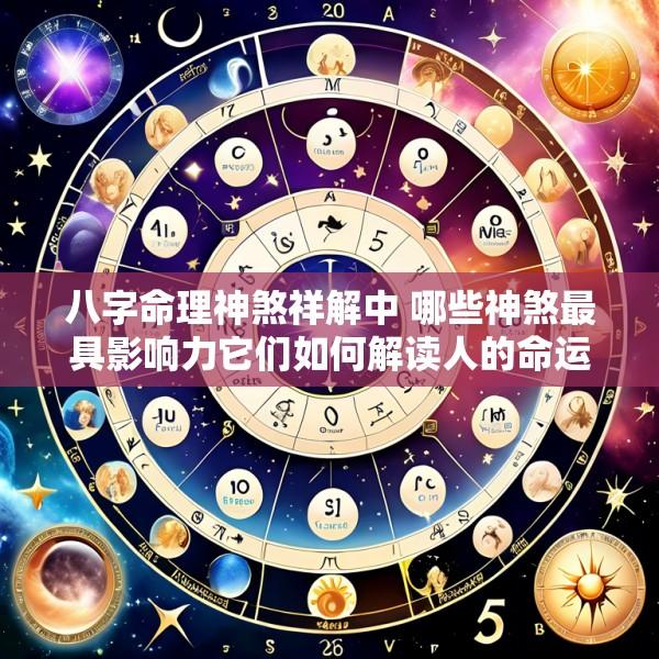 八字命理神煞祥解中 哪些神煞最具影响力它们如何解读人的命运