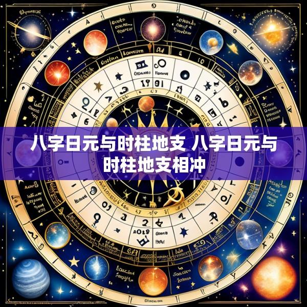 八字日元与时柱地支 八字日元与时柱地支相冲