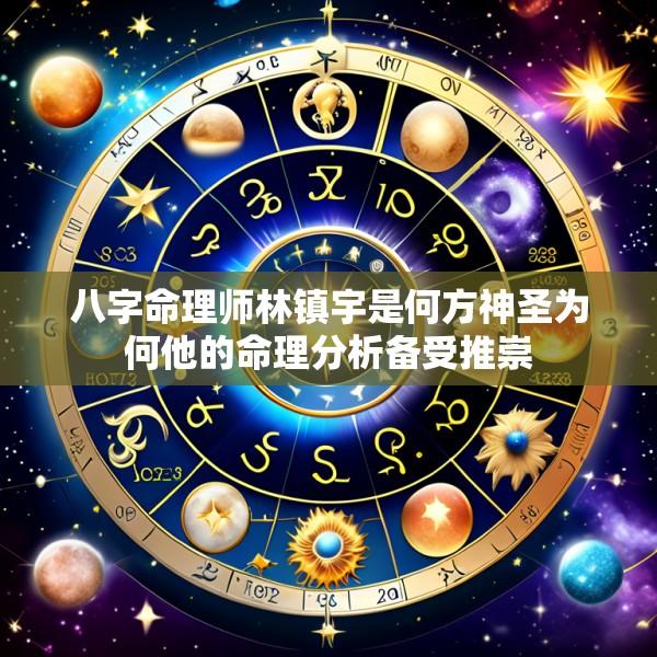 八字命理师林镇宇是何方神圣为何他的命理分析备受推崇