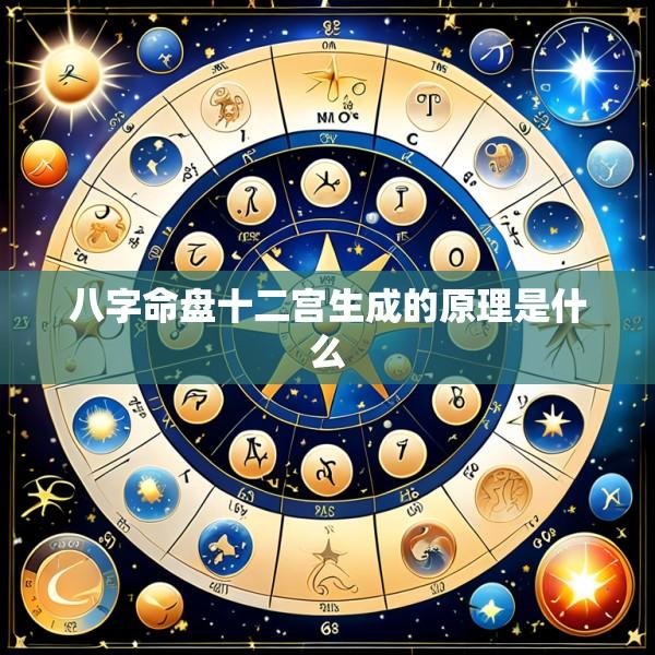 八字命盘十二宫生成的原理是什么