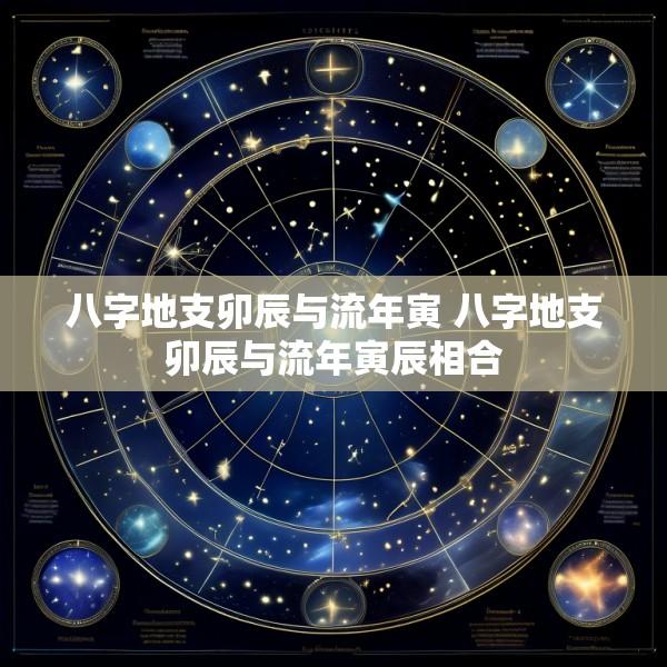 八字地支卯辰与流年寅 八字地支卯辰与流年寅辰相合