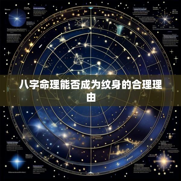 八字命理能否成为纹身的合理理由