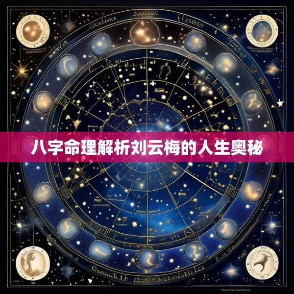 八字命理解析刘云梅的人生奥秘