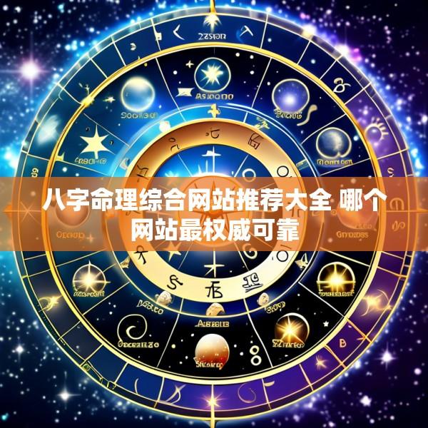 八字命理综合网站推荐大全 哪个网站最权威可靠