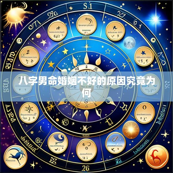 八字男命婚姻不好的原因究竟为何