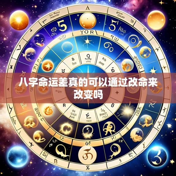 八字命运差真的可以通过改命来改变吗