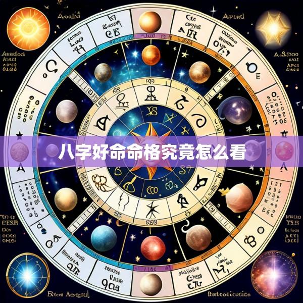 八字好命命格究竟怎么看