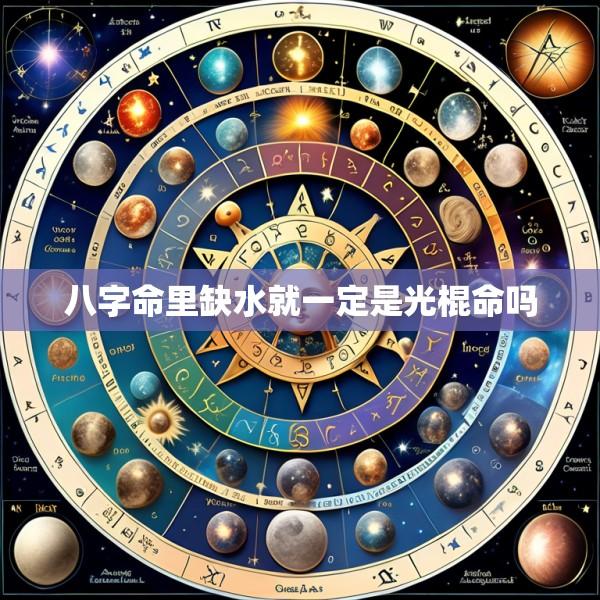 八字命里缺水就一定是光棍命吗