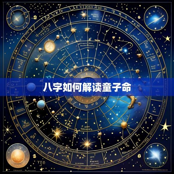 八字如何解读童子命