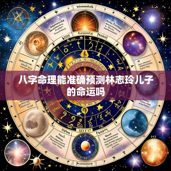 八字命理能准确预测林志玲儿子的命运吗