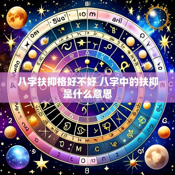 八字扶抑格好不好 八字中的扶抑是什么意思