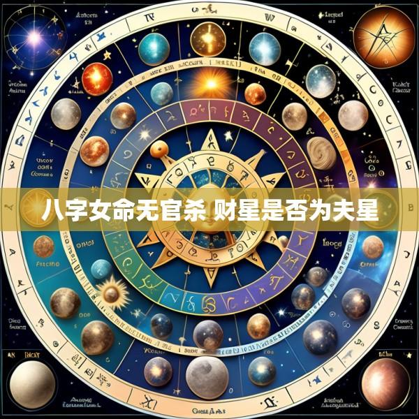 八字女命无官杀 财星是否为夫星