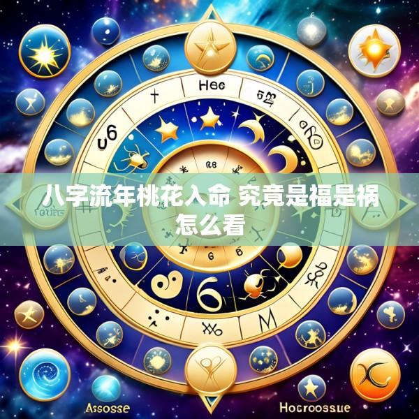 八字流年桃花入命 究竟是福是祸怎么看
