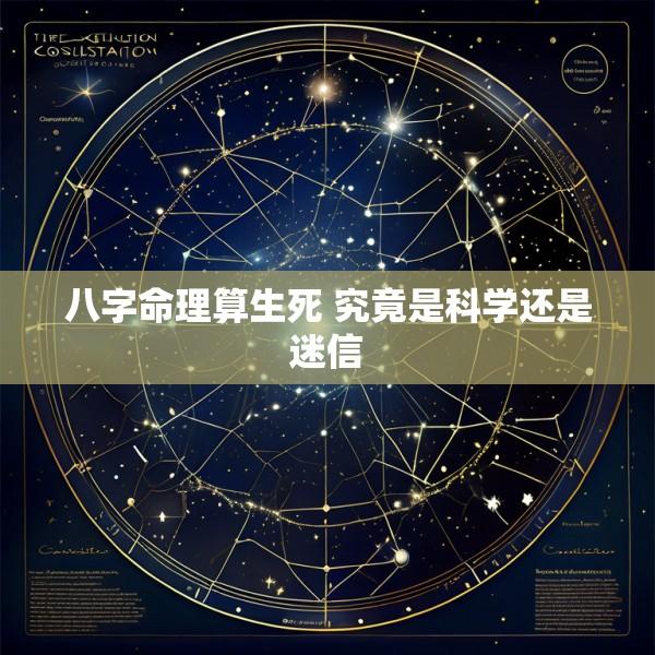 八字命理算生死 究竟是科学还是迷信