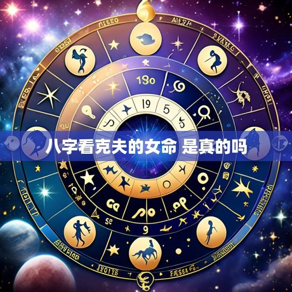 八字看克夫的女命 是真的吗