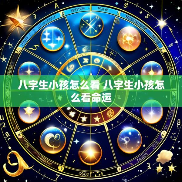 八字生小孩怎么看 八字生小孩怎么看命运