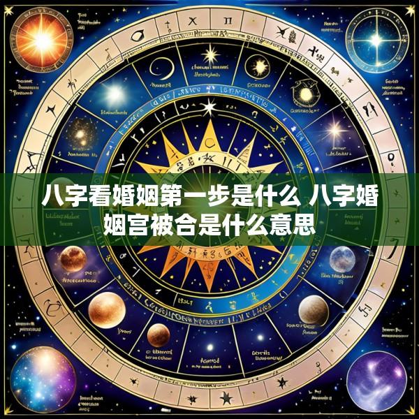 八字看婚姻第一步是什么 八字婚姻宫被合是什么意思