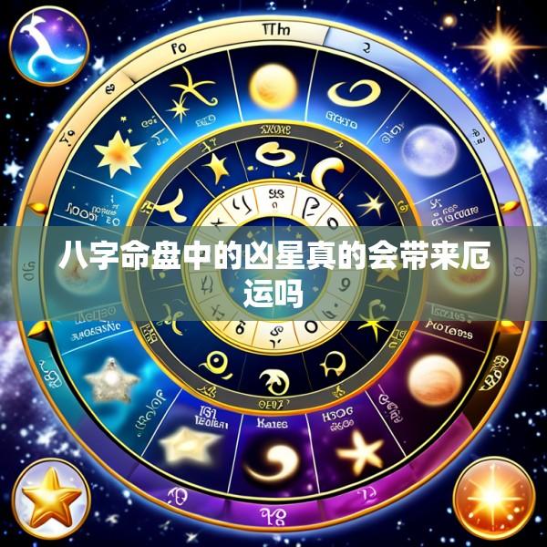 八字命盘中的凶星真的会带来厄运吗