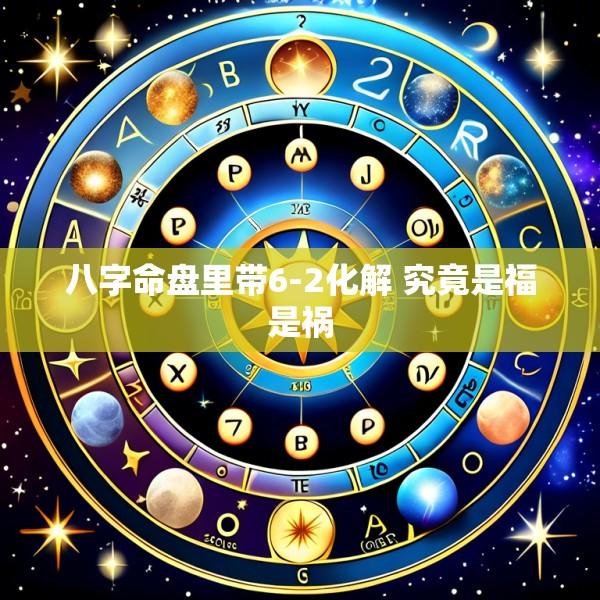 八字命盘里带6-2化解 究竟是福是祸