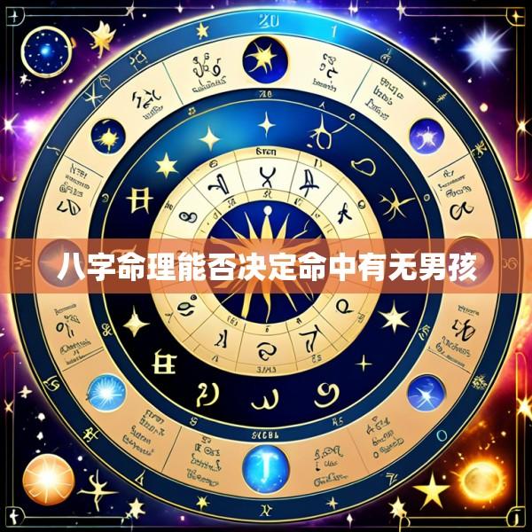 八字命理能否决定命中有无男孩