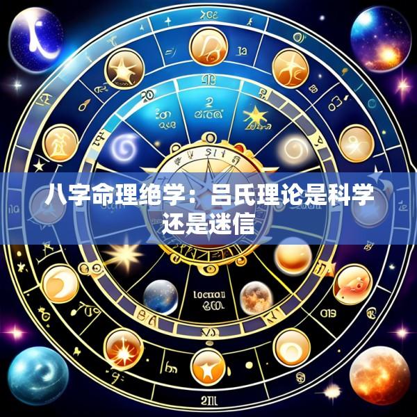 八字命理绝学：吕氏理论是科学还是迷信