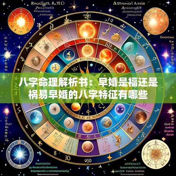 八字命理解析书：早婚是福还是祸易早婚的八字特征有哪些