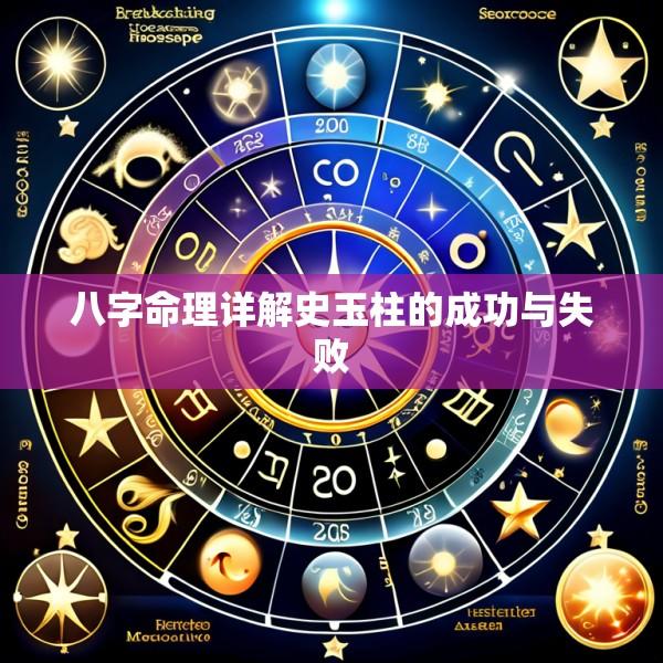 八字命理详解史玉柱的成功与失败