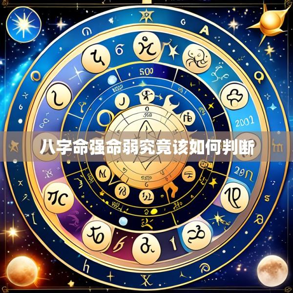 八字命强命弱究竟该如何判断