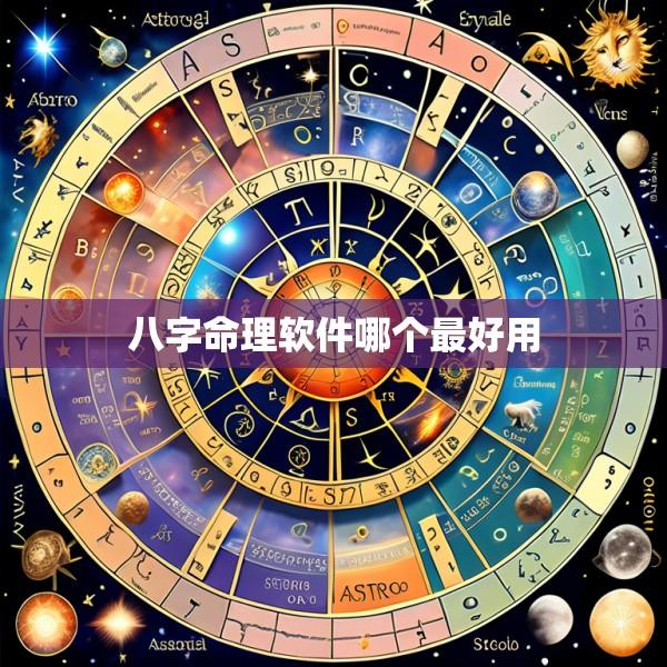 八字命理软件哪个最好用