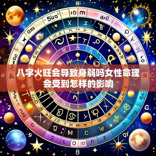 八字火旺会导致身弱吗女性命理会受到怎样的影响