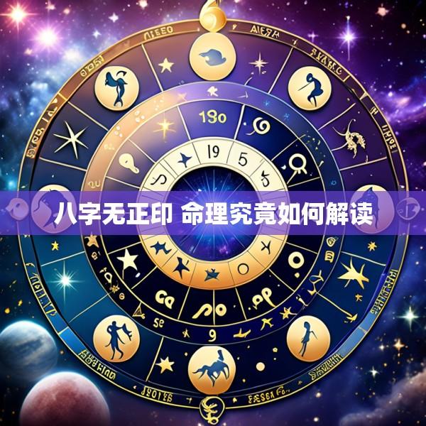 八字无正印 命理究竟如何解读
