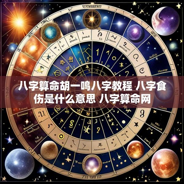 八字算命胡一鸣八字教程 八字食伤是什么意思 八字算命网