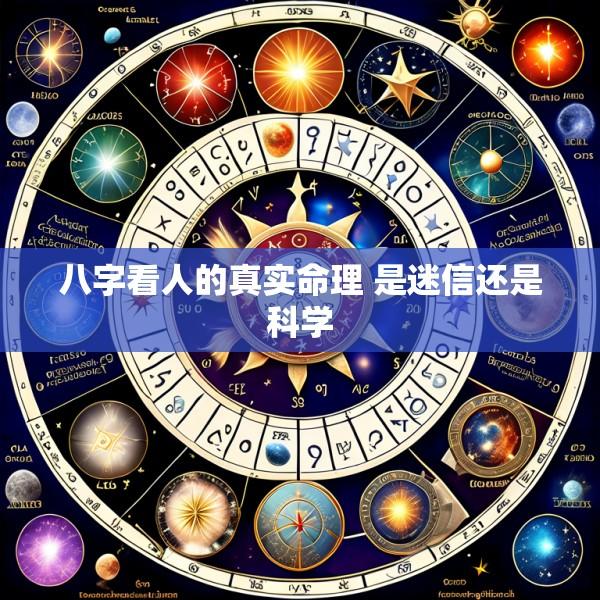 八字看人的真实命理 是迷信还是科学