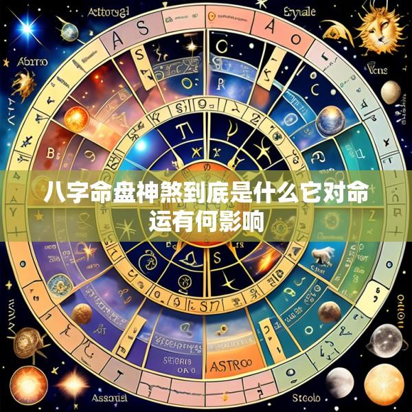 八字命盘神煞到底是什么它对命运有何影响