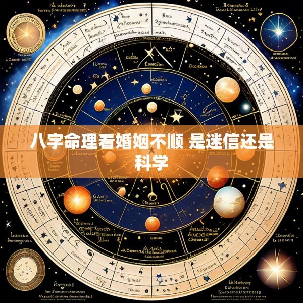八字命理看婚姻不顺 是迷信还是科学